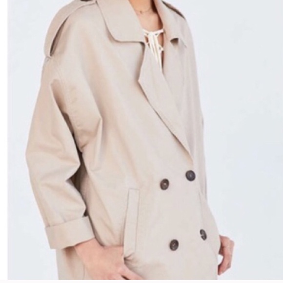 Silence + Noise Izzy Longline Trench - Picture 2 of 8